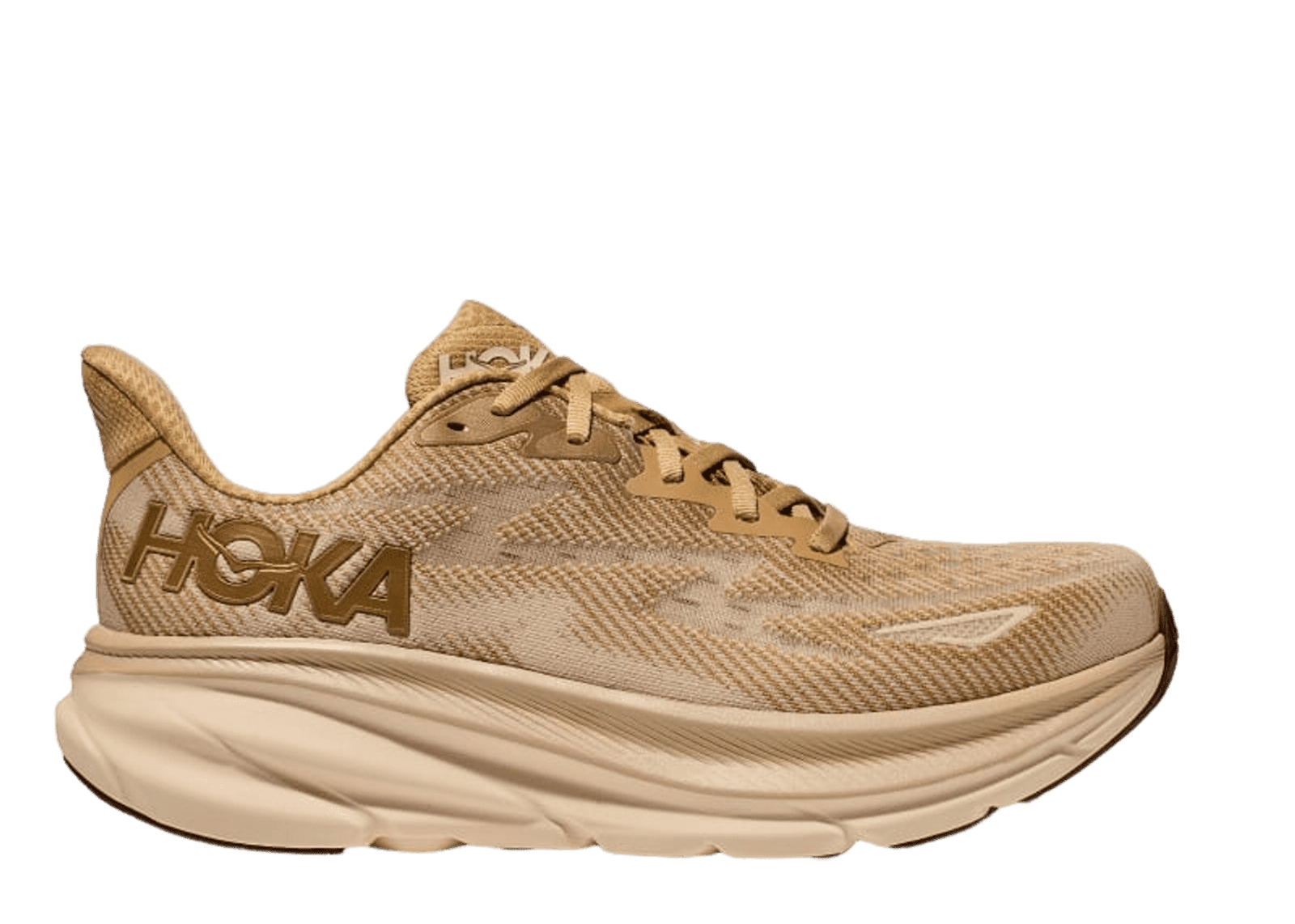 Hoka One One Clifton 9 'Wheat Shifting Sand'
