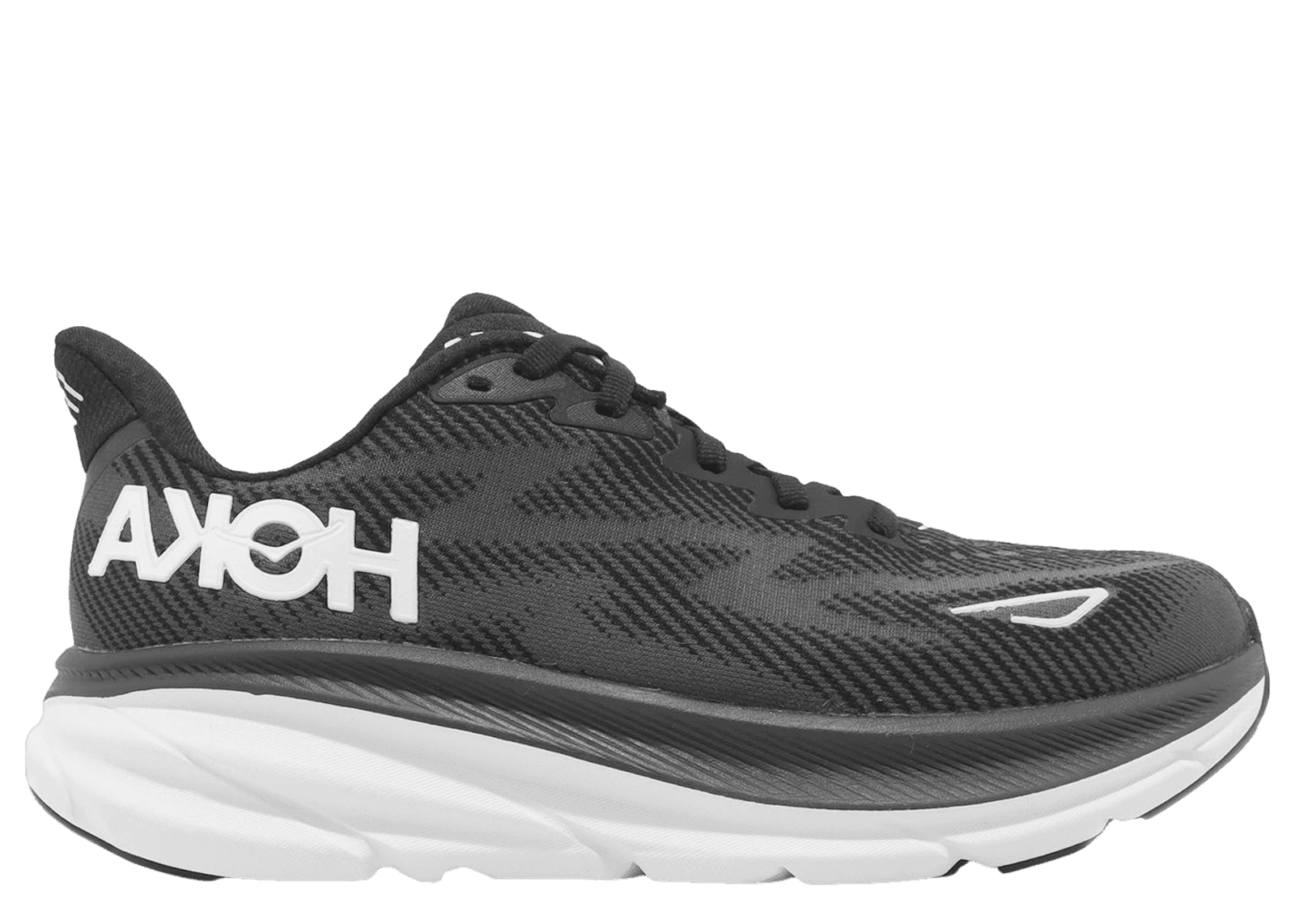 Hoka One One Clifton 9 Wide Black White (W)