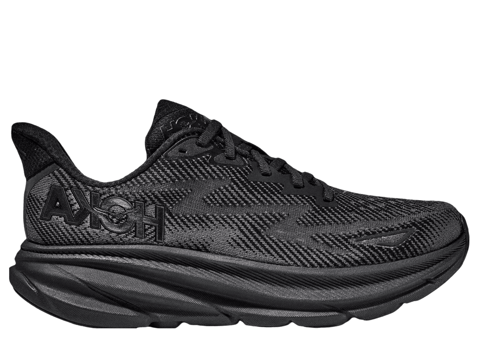 Hoka One One Clifton 9 Wide Triple Black