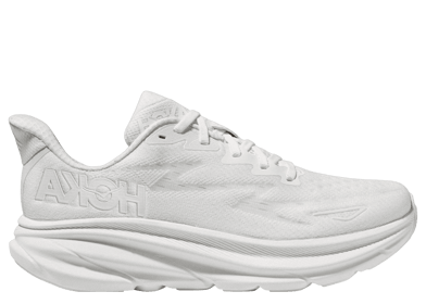 Hoka One One Clifton 9 Wide Triple White (W)