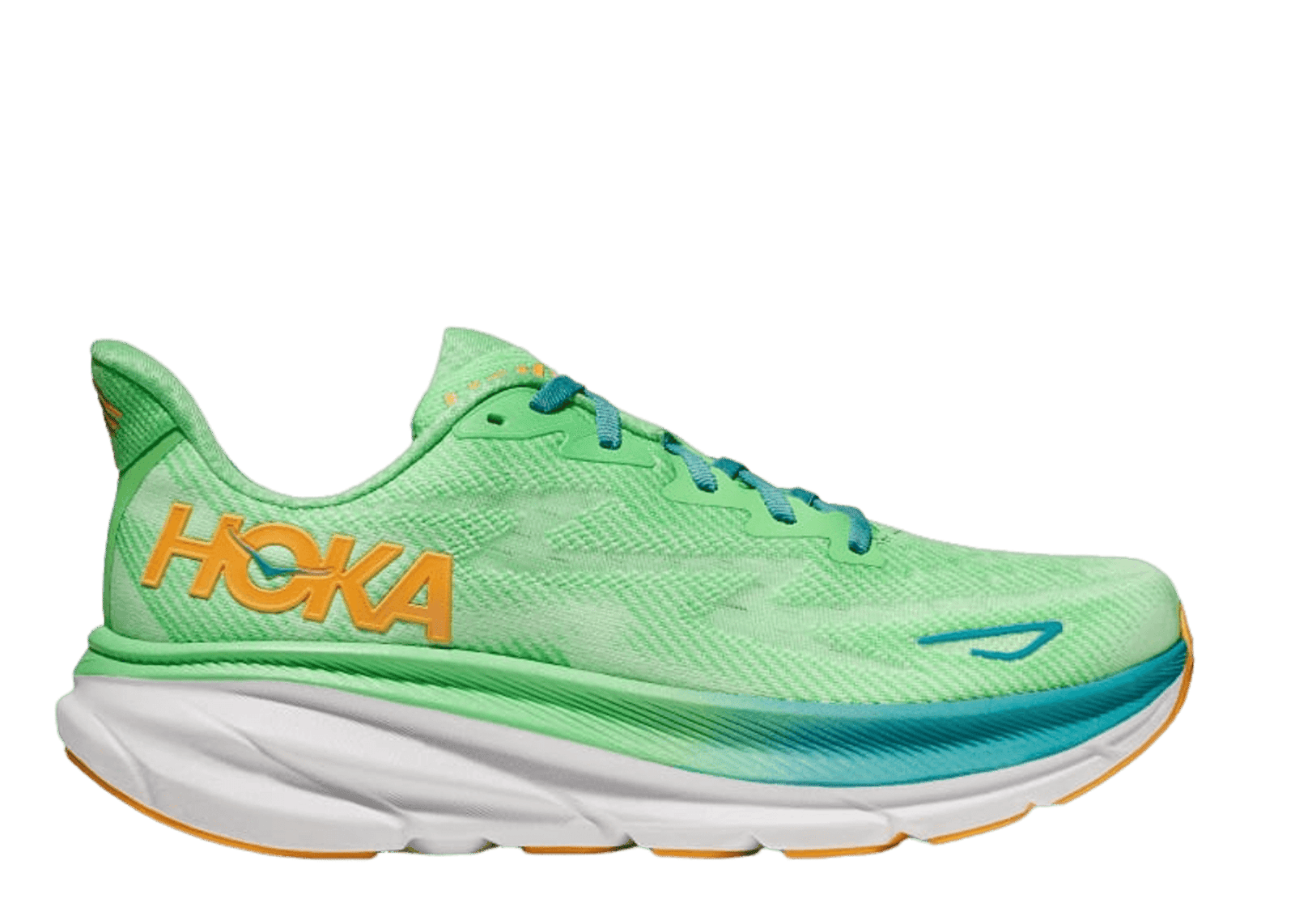 Hoka One One Clifton 9 'Zest Lime Glow'
