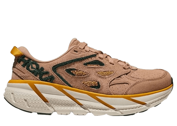 Hoka One One Clifton L Embroidery 'Sirocco Mountain View