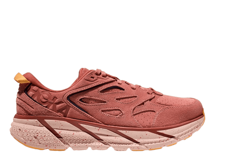 Hoka One One Clifton L Suede 'Earthenware Hot Sauce'