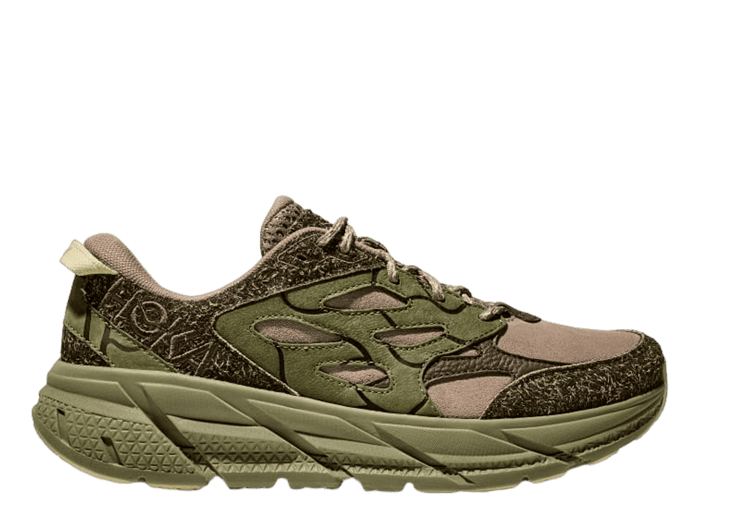 Hoka One One Clifton L Suede 'Elite Terrain System - Dune Fennel'