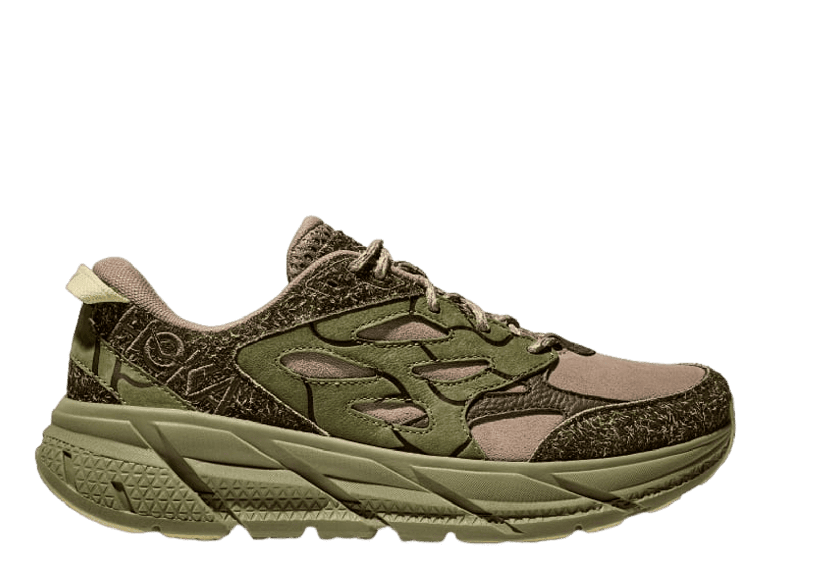 Hoka One One Clifton L Suede 'Elite Terrain System - Dune Fennel'