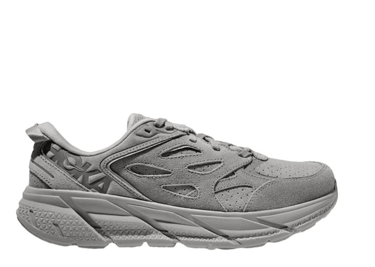 Hoka One One Clifton L Suede 'Limestone'