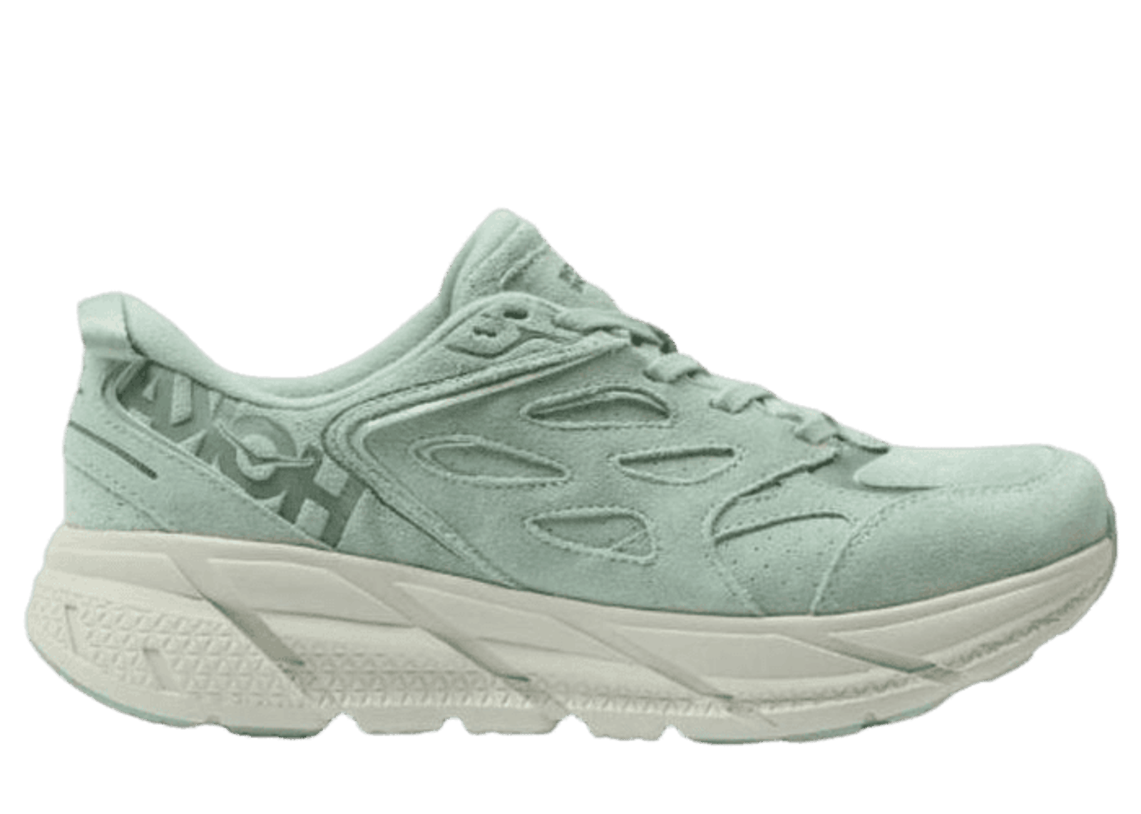 Hoka One One Clifton L Suede Smoke Green