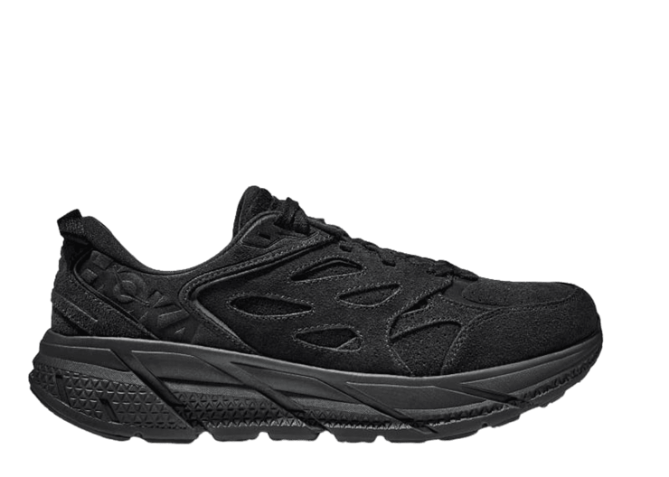 Hoka One One Clifton L Suede 'Triple Black'