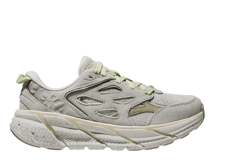 Hoka One One Clifton L Suede 'Vaporous Barley'