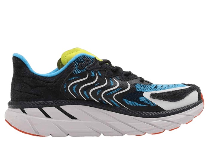 Hoka One One Clifton LS Black Diva Blue