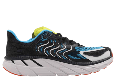 Hoka One One Clifton LS Black Diva Blue