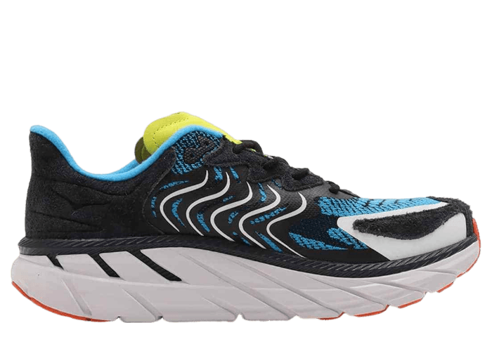 Hoka One One Clifton LS Black Diva Blue