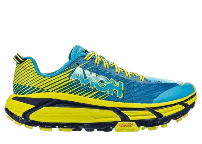Hoka One One Evo Mafate 2 Yellow Blue