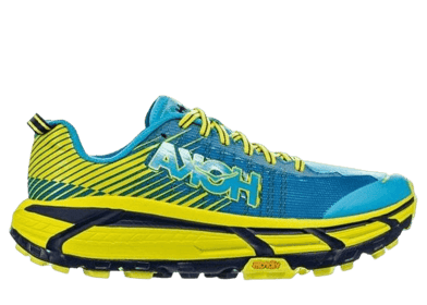 Hoka One One Evo Mafate 2 Yellow Blue