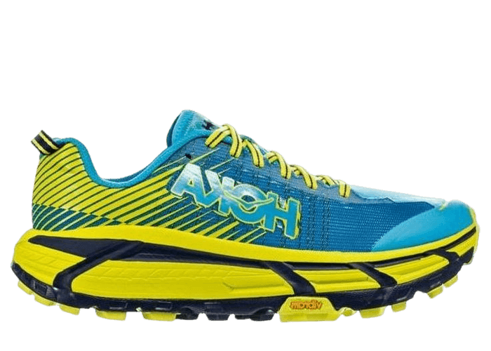 Hoka One One Evo Mafate 2 Yellow Blue