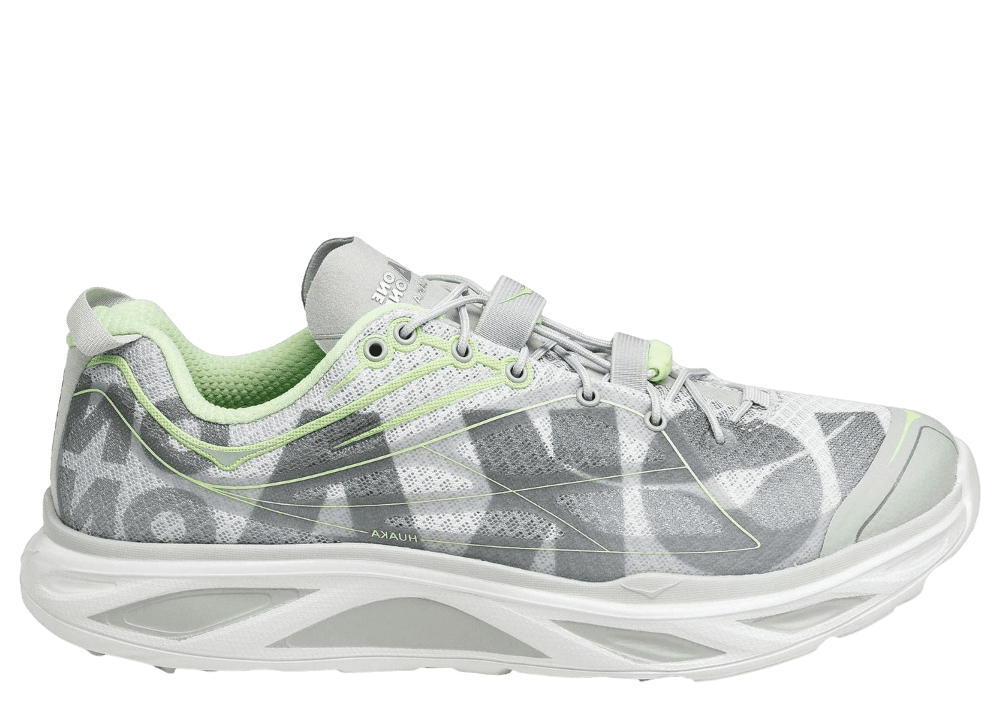 Hoka One One Huaka Origins 'Harbor Mist Lime Glo'