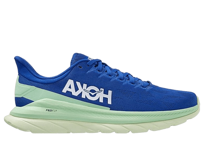 Hoka One One Mach 4 Dazzling Blue Green Ash