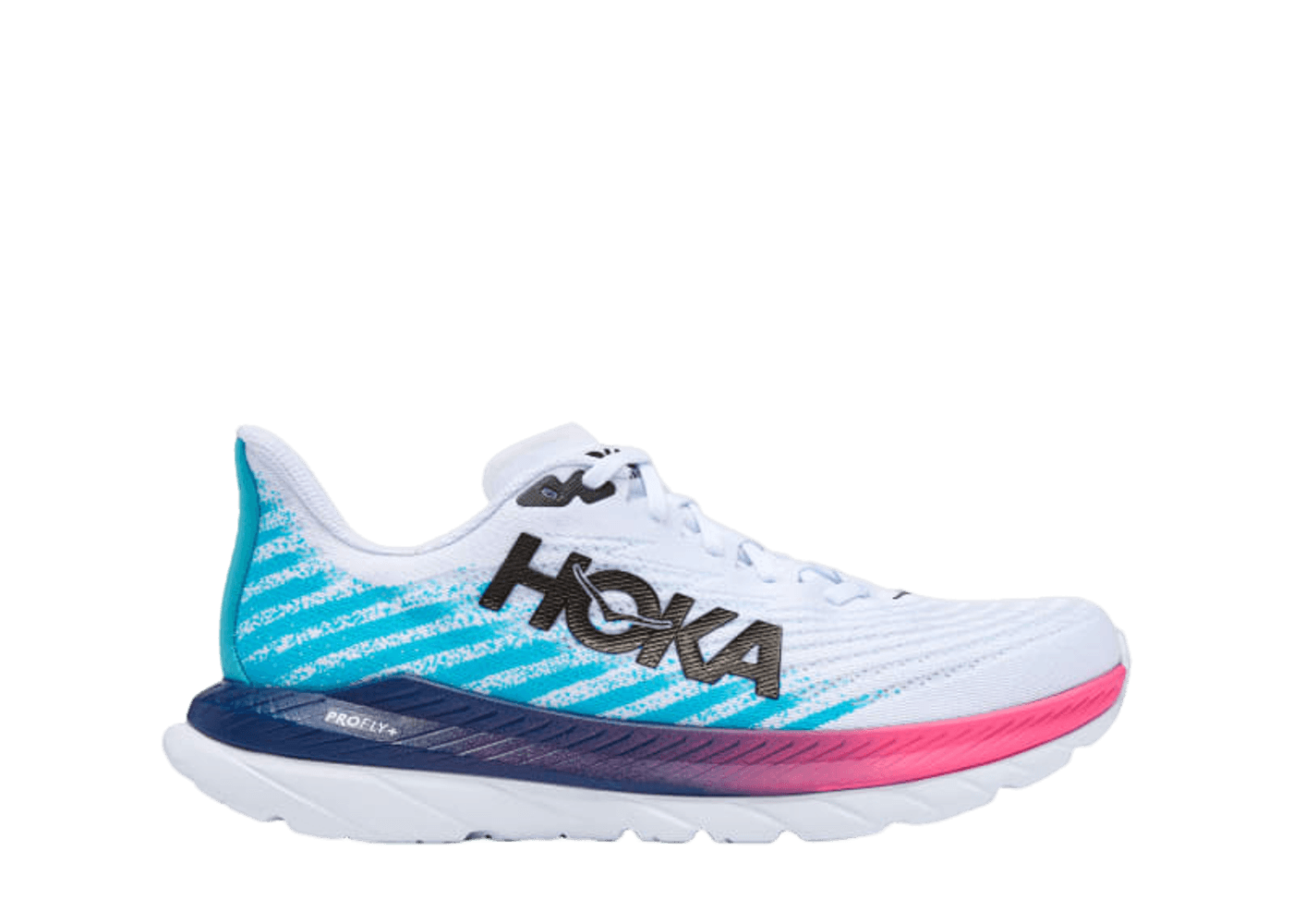 Hoka One One Mach 5 'White Scuba Blue'