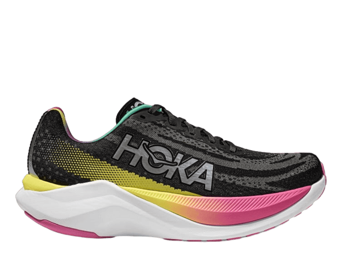 鮪ページ Hoka One One Mach X 'Black Rainbow' - 1141450-BKSV Release Info