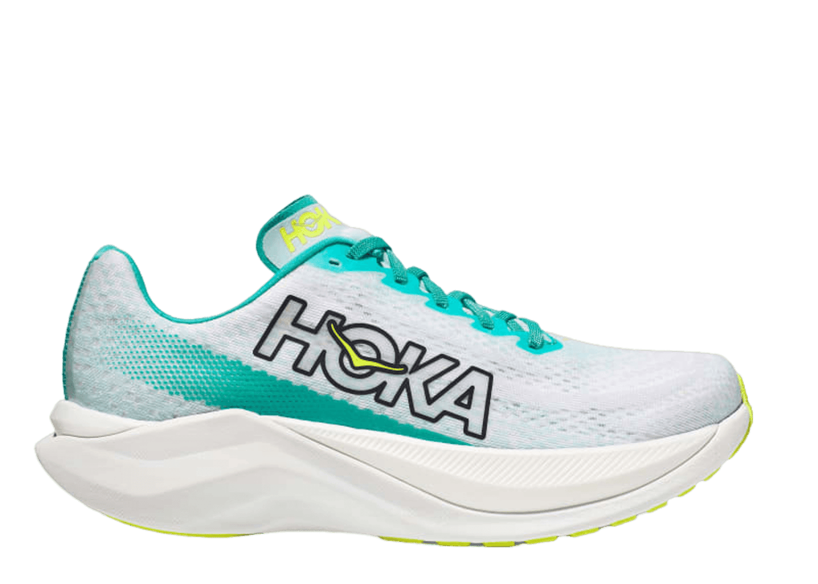 Hoka One One Mach X 'White Blue Glass'
