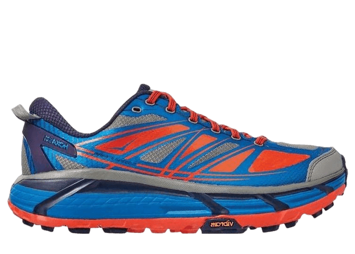 Hoka One One Mafate Speed 2 Blue Orange Gray