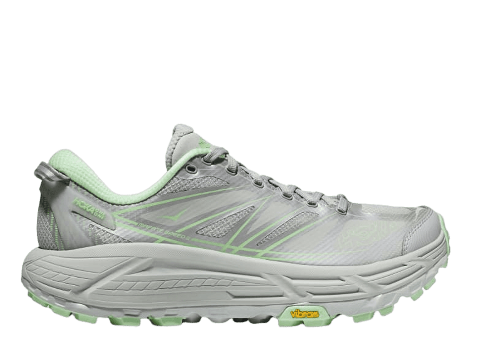 Hoka One One Mafate Speed 2 'Harbor Mist Lime Glow'