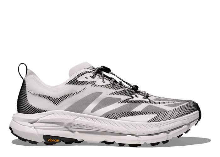 Hoka One One Mafate Speed 4 Lite White Black - 1168971-WBLC
