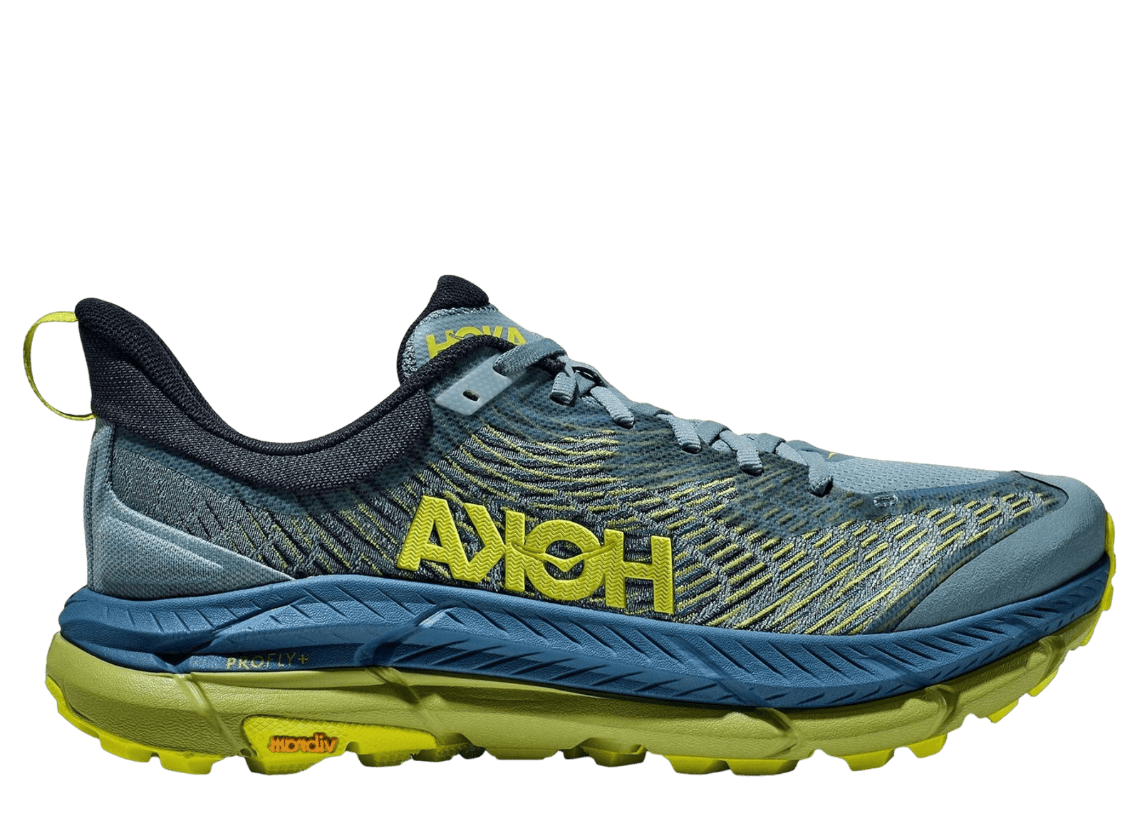 Hoka One One Mafate Speed 4 'Stone Blue Dark Citron'