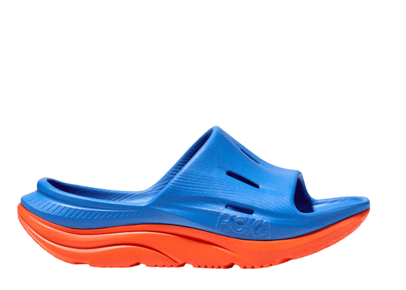 Hoka One One Ora Recovery 3 Slide 'Coastal Sky Vibrant Orange' (GS)