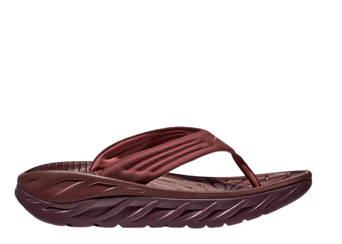 Hoka One One Ora Recovery Flip Slide 'Spice Raisin'