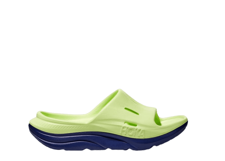 Hoka One One Ora Recovery Slide 3 'Lettuce Bellwether Blue' (GS)