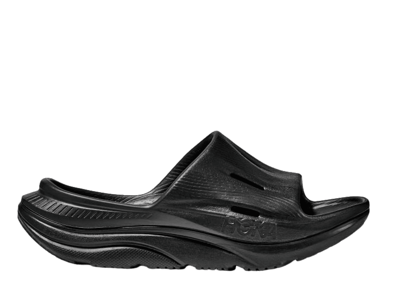Hoka One One Ora Recovery Slide 3 'Triple Black' (GS)