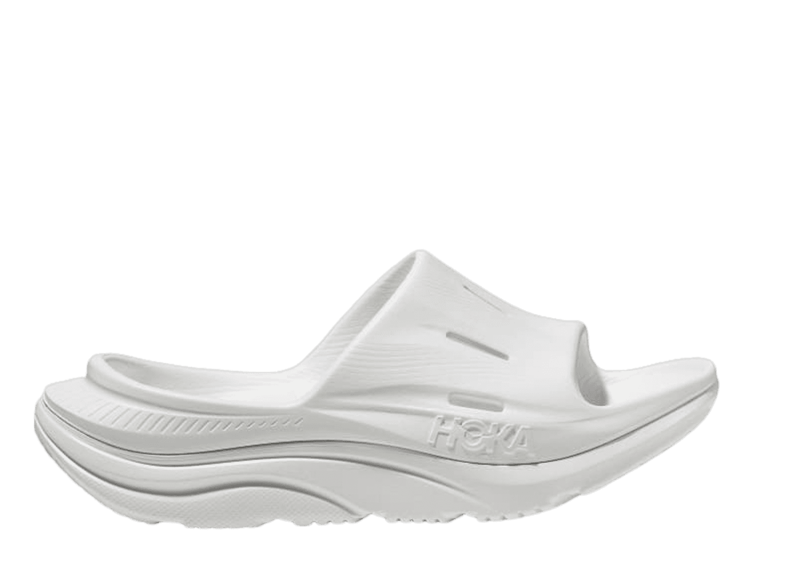 Hoka One One Ora Recovery Slide 3 'Triple White'