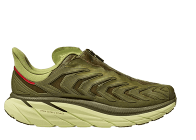 Hoka One One Project Clifton 'Avocado Dark Citron'