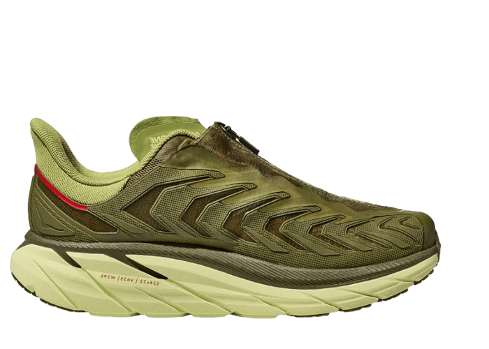 Hoka One One Project Clifton 'Avocado Dark Citron'