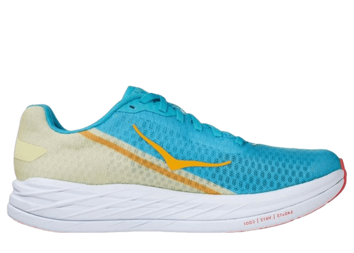 Hoka One One Rocket X Blue Yellow Orange