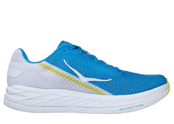 Hoka One One Rocket X White Diva Blue