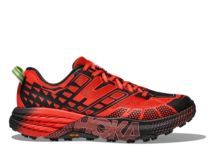 Hoka One One Speedgoat 2 Tomato Electric Green