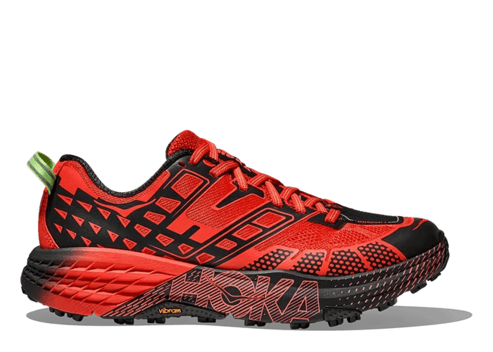 Hoka One One Speedgoat 2 Tomato Electric Green