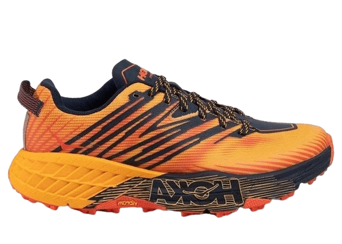 Hoka One One Speedgoat 4 Gold Fusion Black Iris