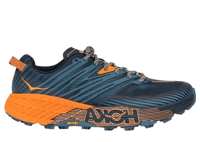 Hoka One One Speedgoat 4 Real Teal Persimmon Orange - 1106525-RTPO