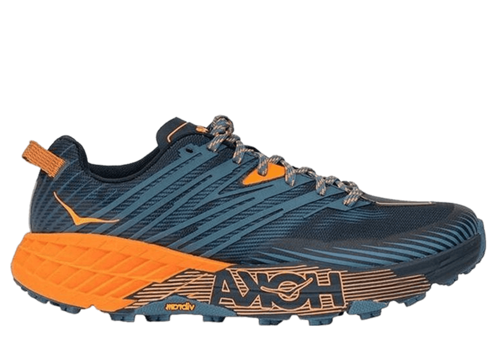 Hoka One One Speedgoat 4 Real Teal Persimmon Orange