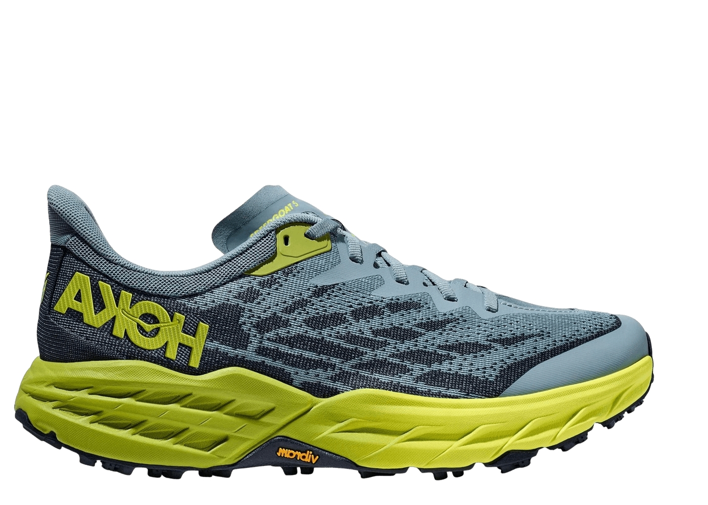 Hoka One One Speedgoat 5 2E Wide Stone Blue