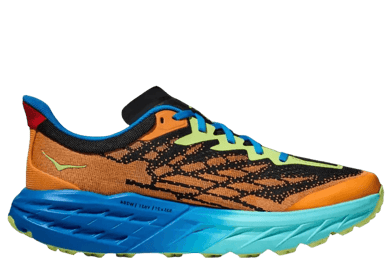 Hoka One One Speedgoat 5 Solar Flare Diva Blue