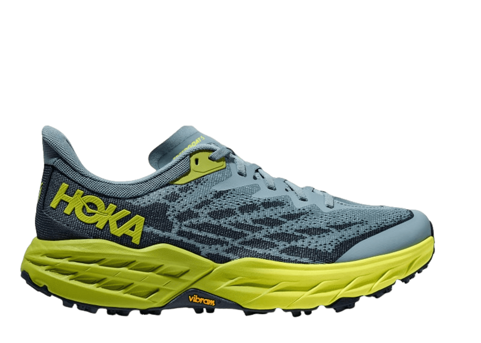 Hoka One One Speedgoat 5 'Stone Blue Citron'