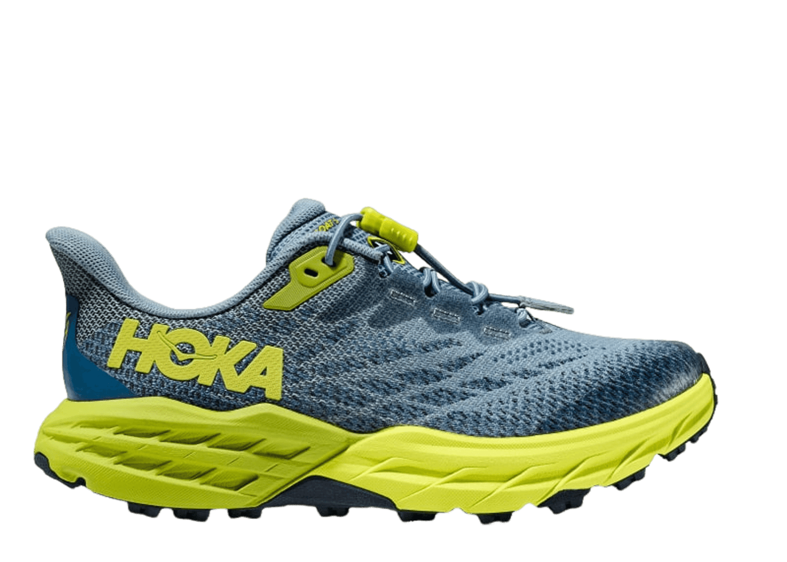 Hoka One One Speedgoat 5 'Stone Blue Dark Citron' (GS)