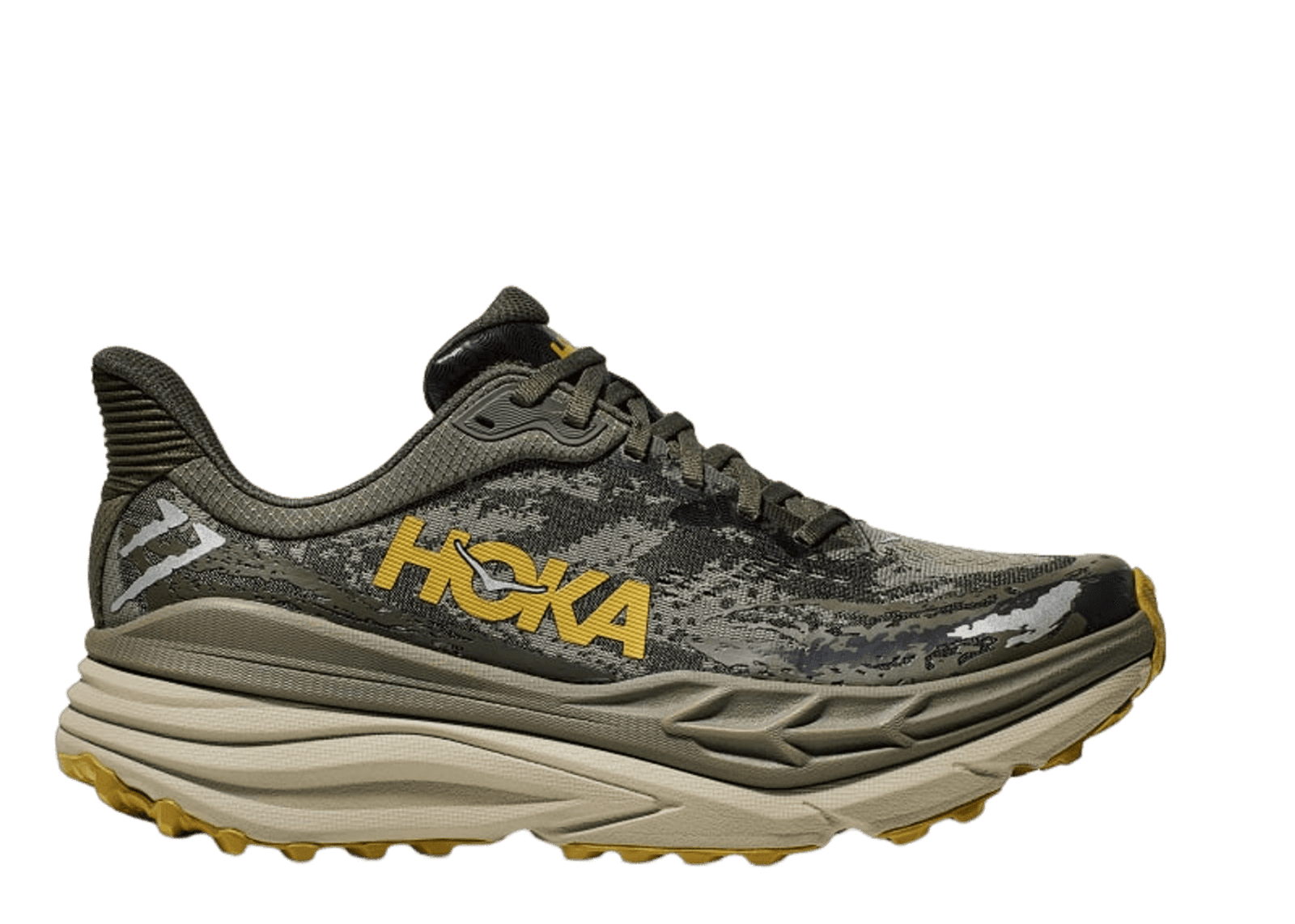 Hoka One One Stinson 7 'Olive Haze Forest Cover'