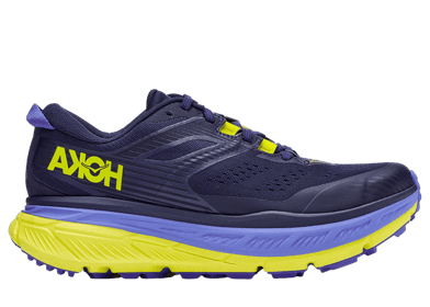 Hoka One One Stinson ATR 6 Black Iris Evening Primrose