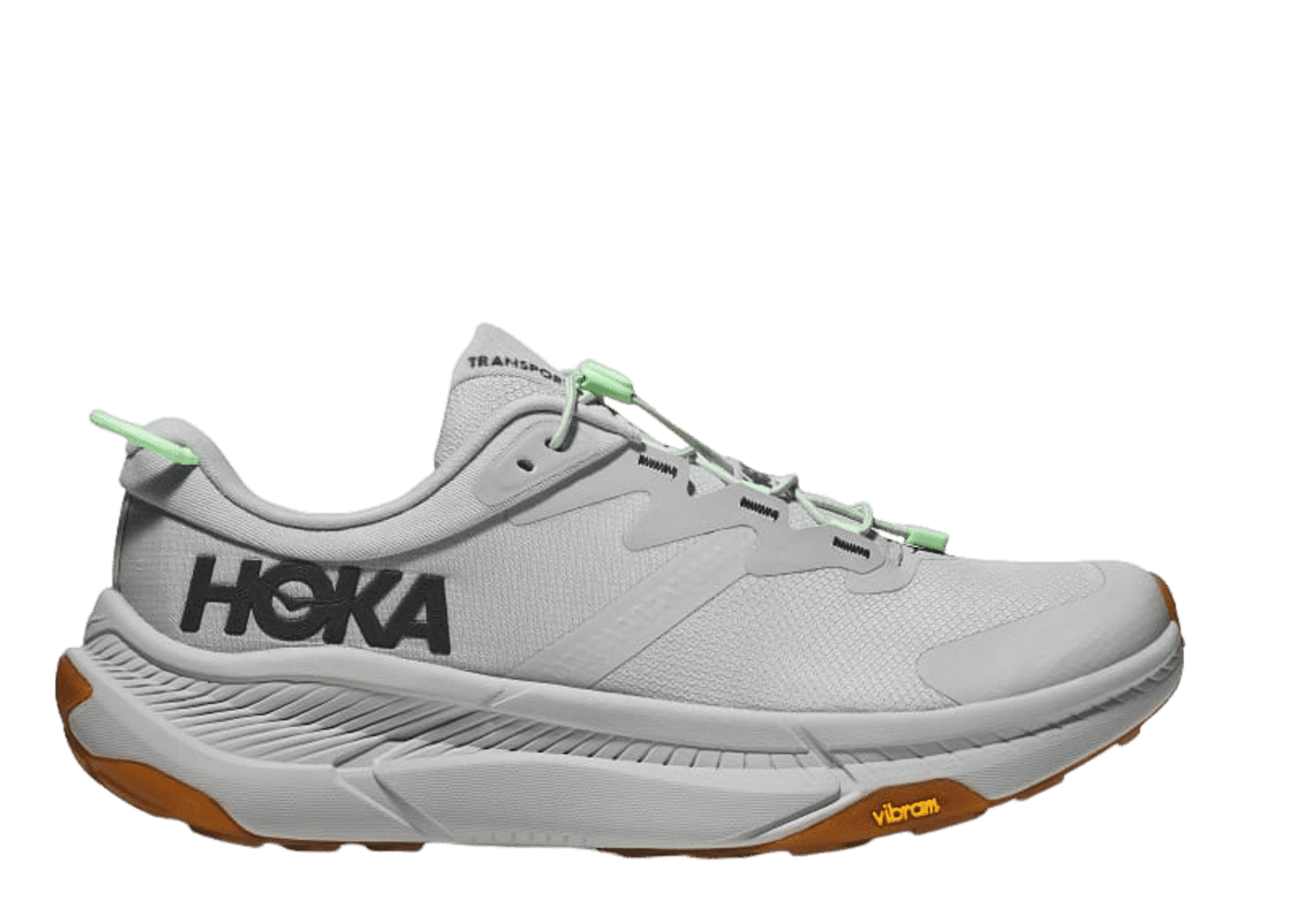 Hoka One One Transport 'Harbor Mist Lime Glow'