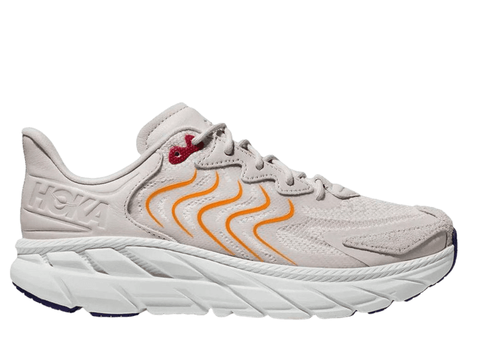 Hoka One One Vibrant Bloom Clifton LS Grey